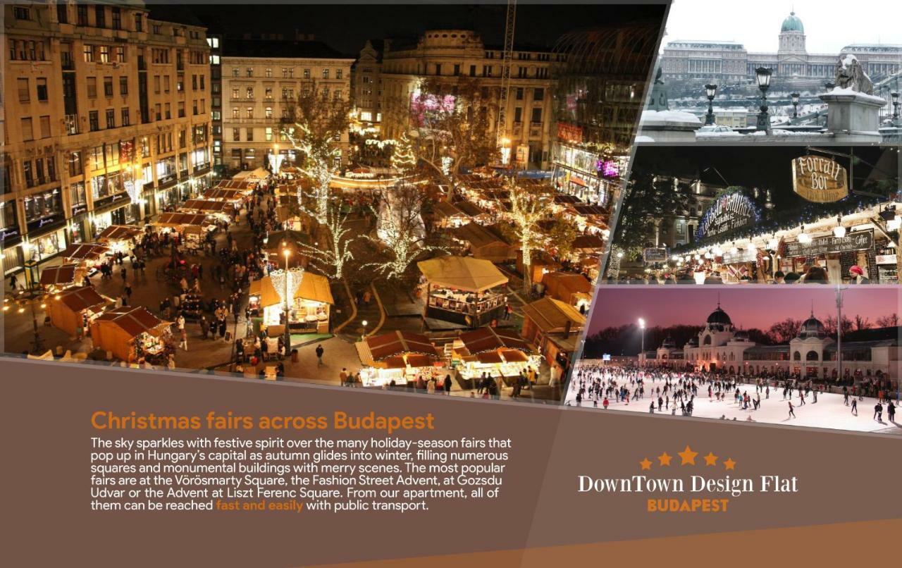 Downtown Design Flat Lejlighed Budapest Eksteriør billede