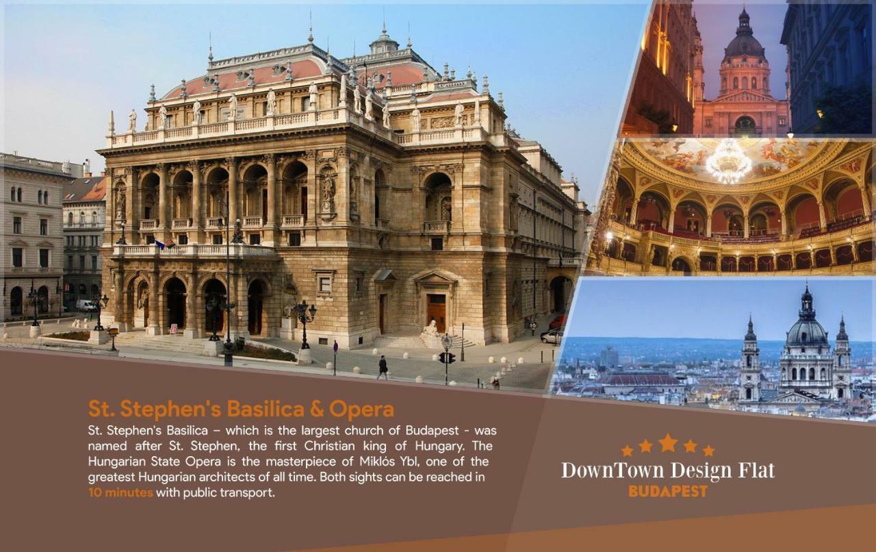 Downtown Design Flat Lejlighed Budapest Eksteriør billede